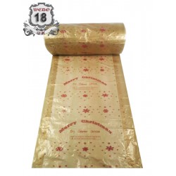 Polythene Rolls - Snowing Christmas Theme